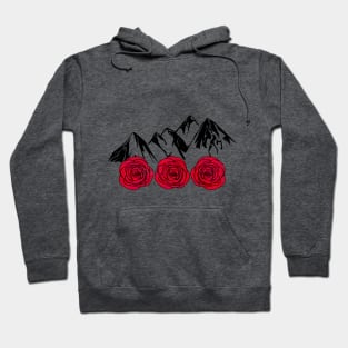Roses and Mountains Hoodie